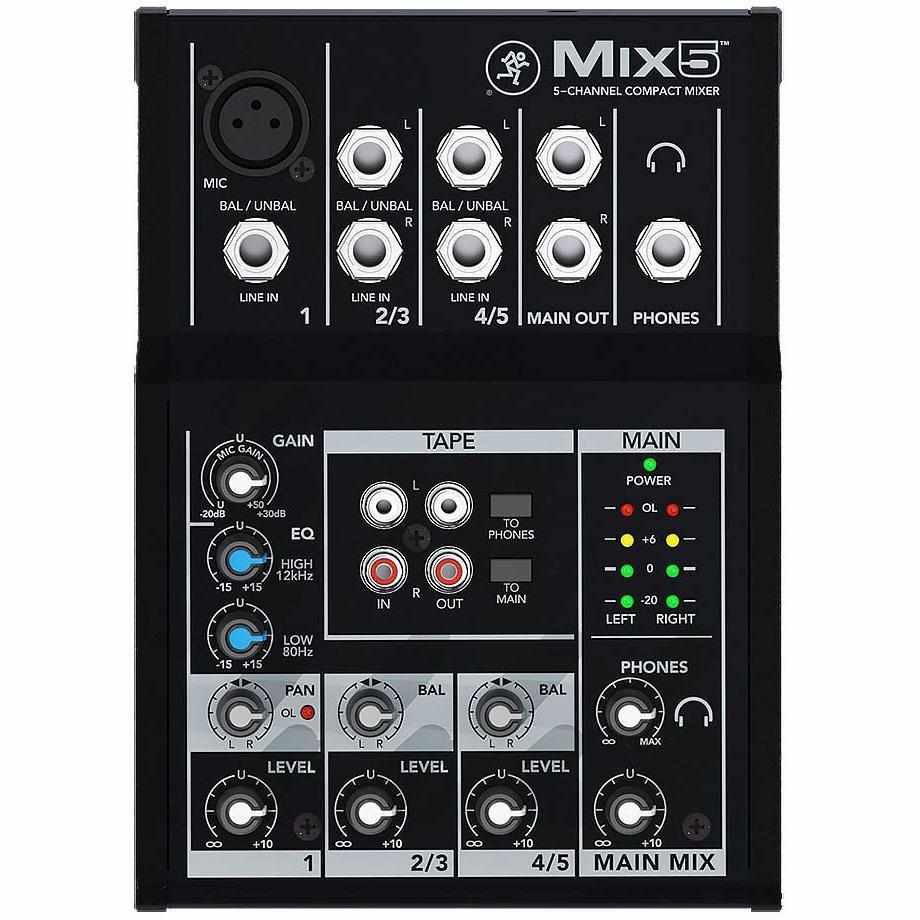 Mackie MIX5 Compact Mixer | Andy's Music
