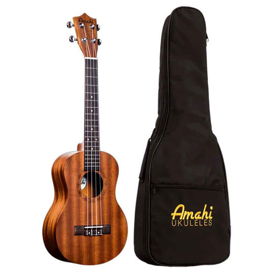 Amahi UK210T Mahogany Tenor Ukulele With Bag-Andy's Music