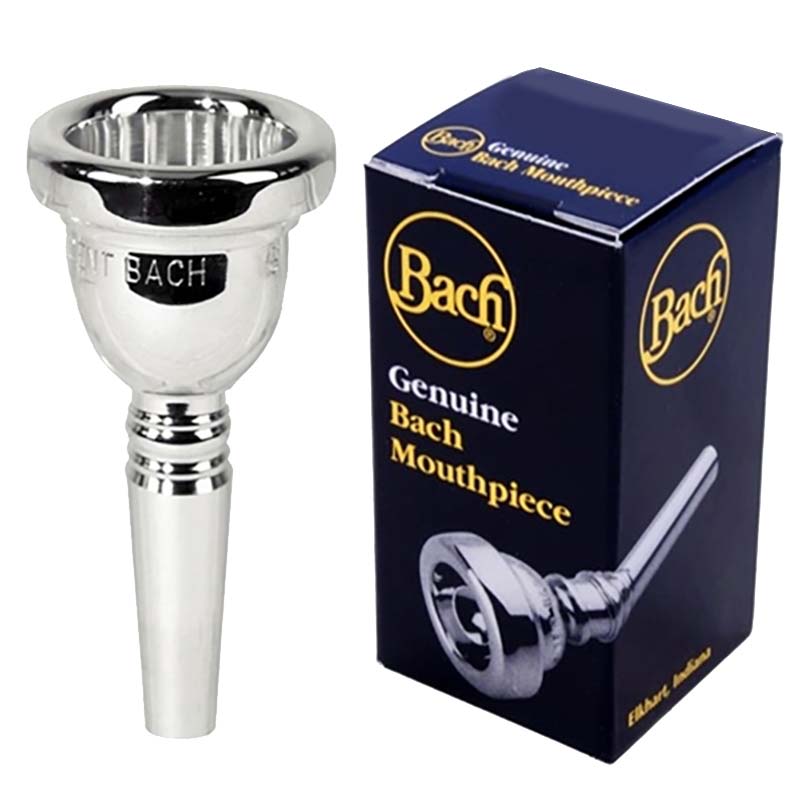 Bach 18 Tuba Mouthpiece Silver Plate-Andy's Music