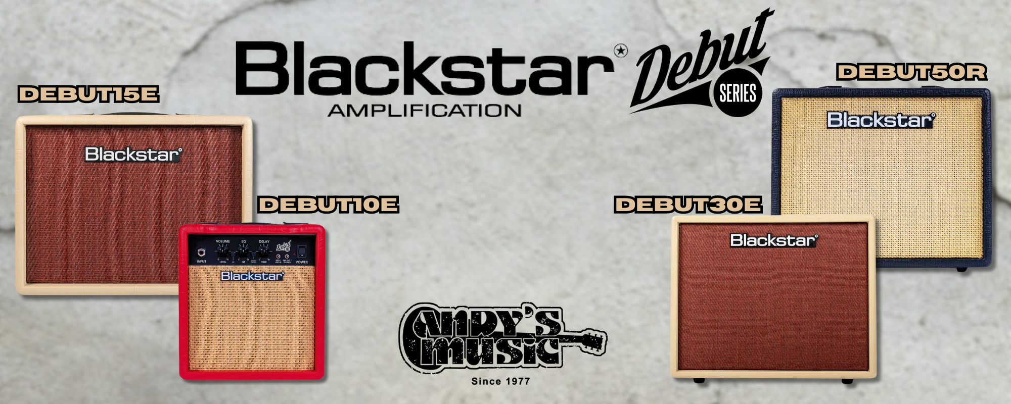 Blackstar Amplification Debut Guitar Amplifiers at Andy's Music