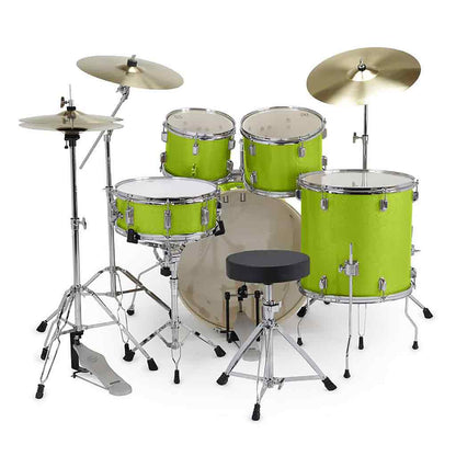 Dixon Spark Drum Set With Hardware And Cymbals-Andy's Music