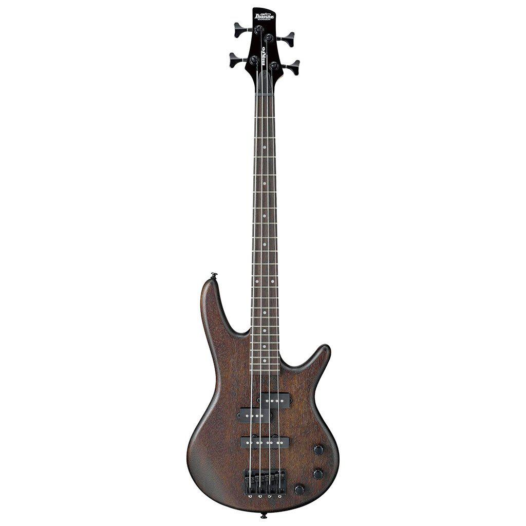 Ibanez GSRM20 Mikro Short Scale Bass Guitar-Walnut Flat-Andy's Music