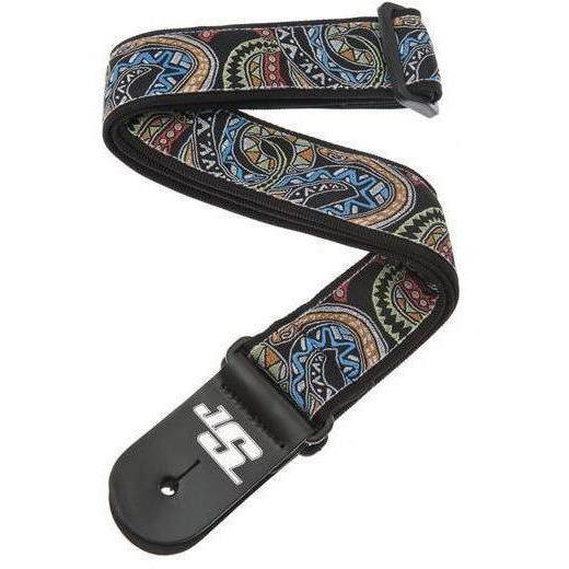 Joe Satriani Guitar Strap, Snakes Mosaic-Andy's Music