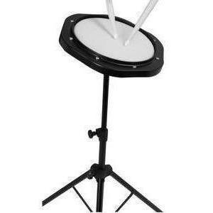 On-Stage DFP5500 Drum Practice Pad with Stand & Bag