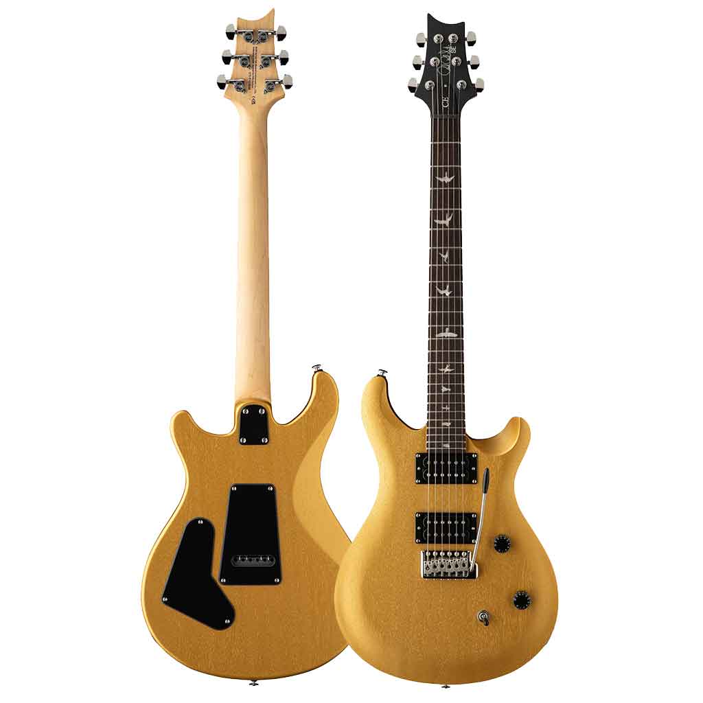 PRS SE CE24 Standard Satin Electric Guitar - 2025-Metallic Gold-Andy's Music