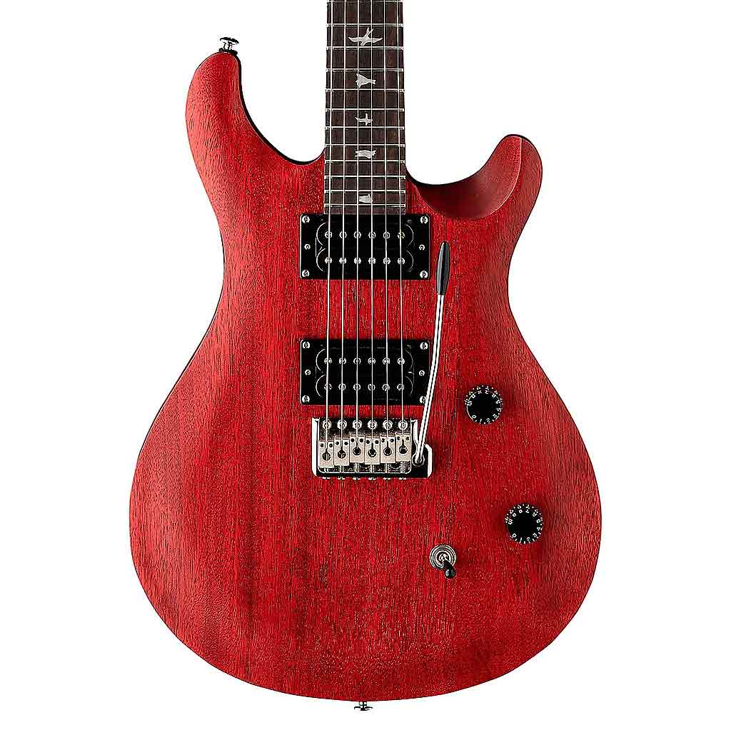 PRS SE CE24 Standard Satin Electric Guitar Vintage Cherry