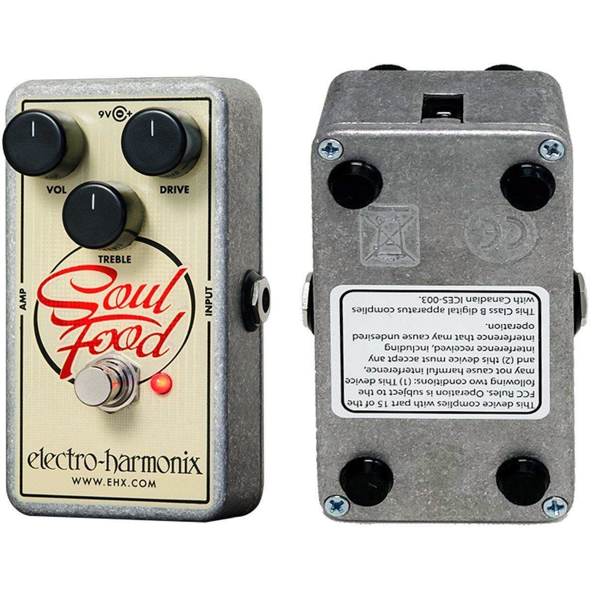 Electro Harmonix Soul Food Distortion/Fuzz/Overdrive Pedal – Andy's Music