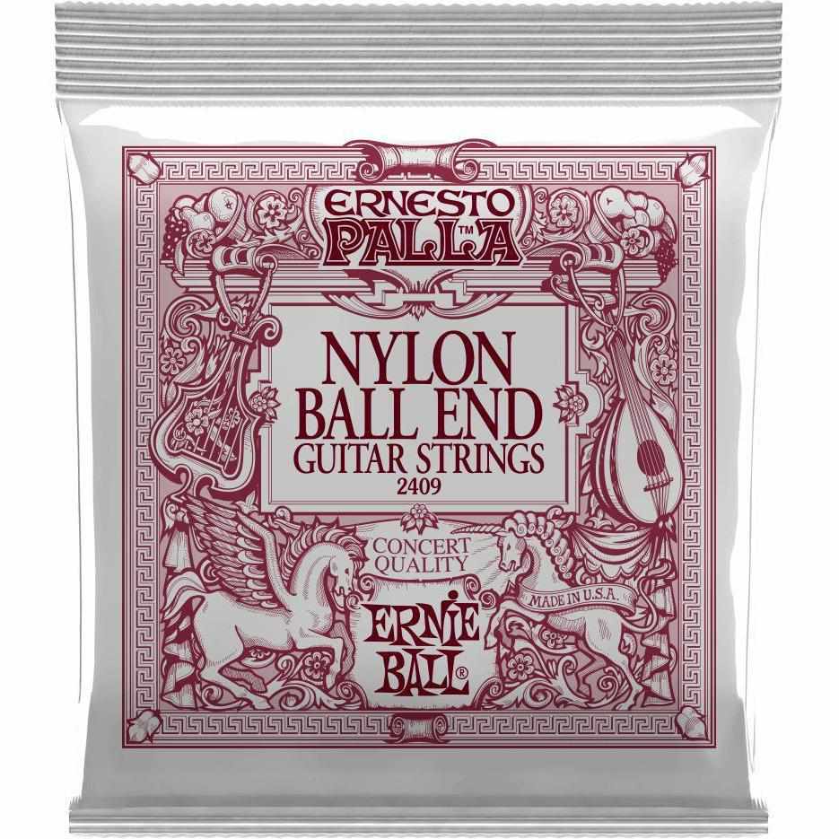 Ernie Ball 2409 Ernesto Palla Black & Gold Ball-End Nylon Class. Guitar Strings-Andy's Music