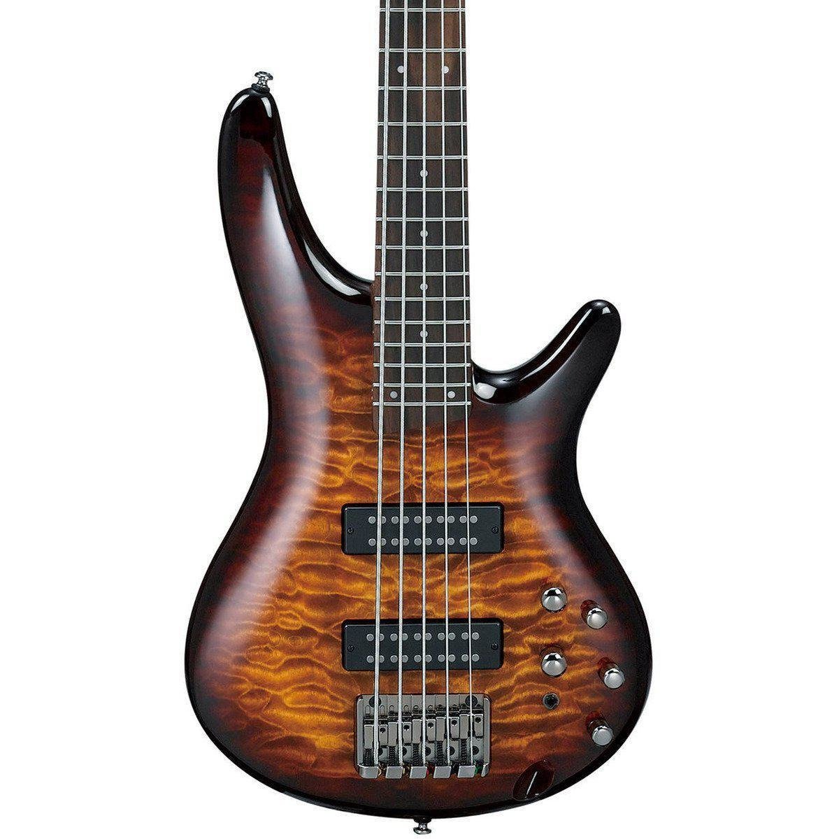 Ibanez SR405EQM-DEB 5-String Bass Guitar Dragon Eye Burst – Andy's