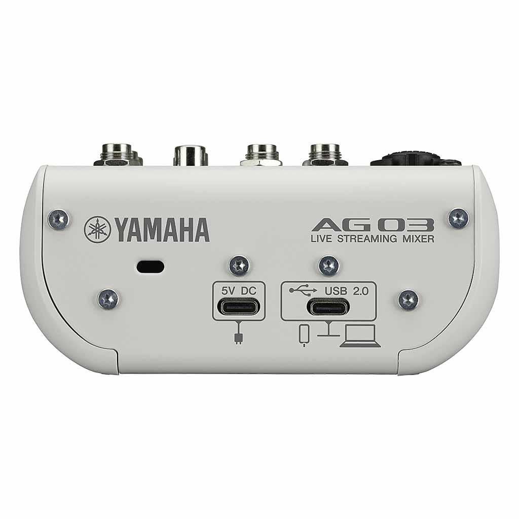 Yamaha AG03MK2 Live Streaming Mixer and USB Audio Interface