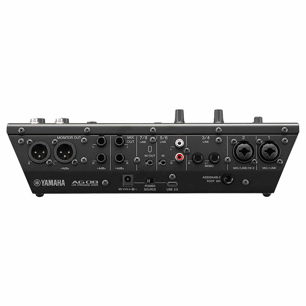 Yamaha AG08 Live Streaming Mixer and USB Audio Interface