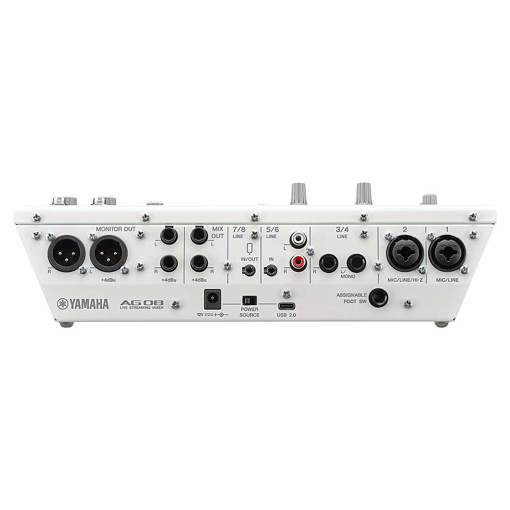 Yamaha AG08 Live Streaming Mixer and USB Audio Interface