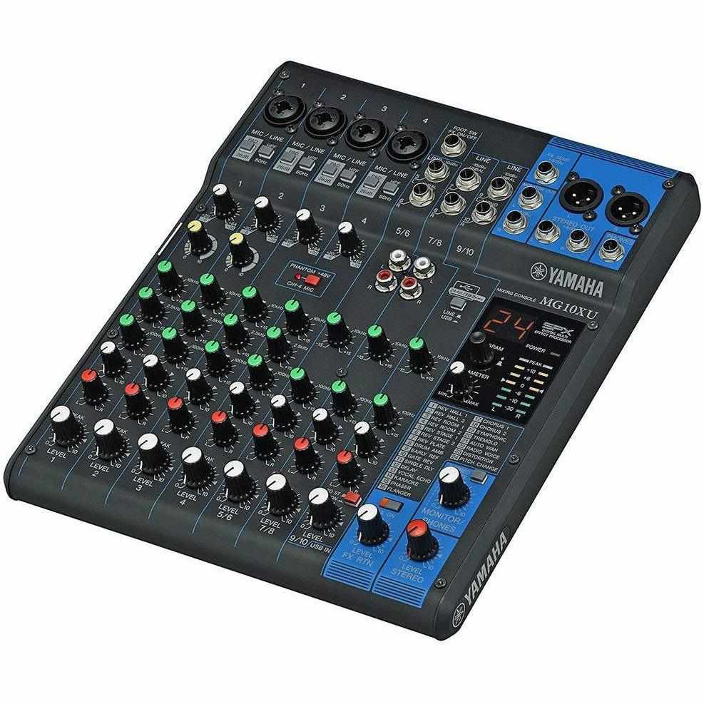 Yamaha MG10XU 10-Channel Mixer With Effects