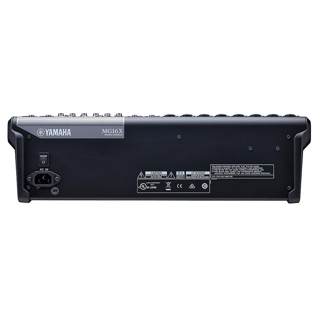 Yamaha MG16X-CV 16-Input Live Sound Mixer With SPX Effects 